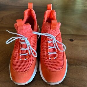 Gianni Bini Roswell Lace Up Sneakers - Orange 🍊 You Glad 8.5M